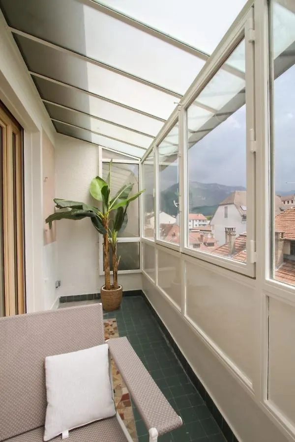 Large 5 Rooms With Garage In The City Center Annecy
